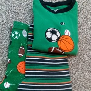 Boys sports pajamas